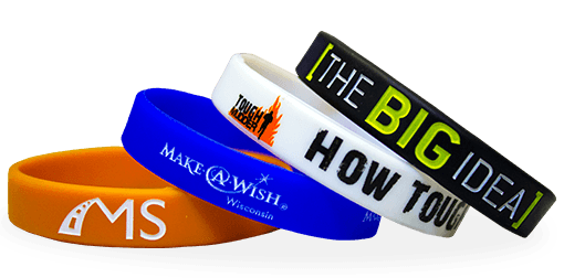 Cheap on sale silicone wristbands